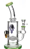 Calvo ''Double Drip'' Recycler Percolator Bong