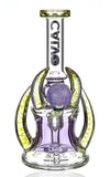 Calvo ''Yellow Horn'' Bong Purple/Yellow