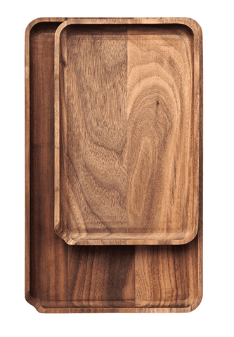 Marley Natural Wooden Rolling Tray