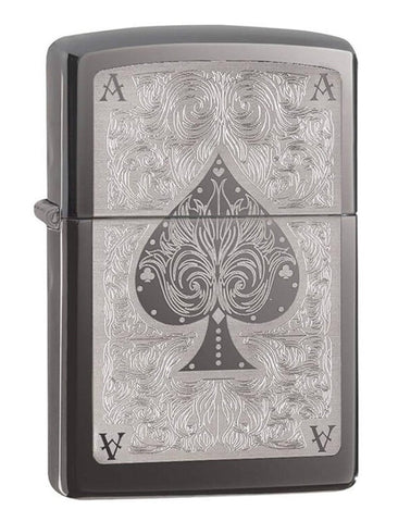 Zippo ''Ace Card'' Premium Metal Lighter