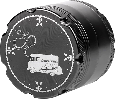 Cheech & Chong 'Up In Smoke' Grinder - Black - Puff Puff Palace