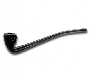 Gandalf Glass Pipe (L) - Black