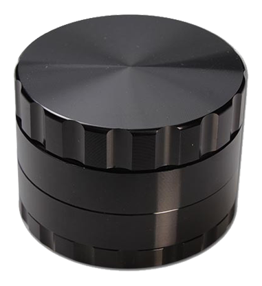 Black Leaf Propeller 4 Part Grinder - 62mm Black - Puff Puff Palace