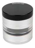 Kannastor Grey Mid Clear 4-part Grinder - Puff Puff Palace