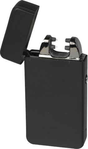 Novi Rechargeable Plasma Lighter - Matte Black - Puff Puff Palace