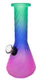Best Buds Mini Glass Flask Bong - Rainbow