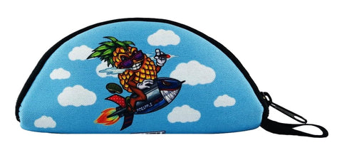 Best Buds Portable Rolling Tray with Zipper - Pineapple Express