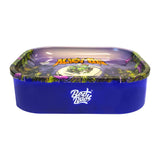 Best Buds Tin Stash Box & Rolling Tray - Alien OG
