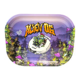 Best Buds Tin Stash Box & Rolling Tray - Alien OG