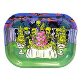Best Buds Tin Stash Box & Rolling Tray - Wedding Cake
