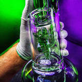Black Leaf ''Arizona'' Glass Cactus Bong Green