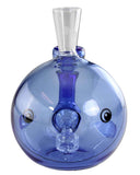 Black Leaf ''Blue Whale'' Glass Bubbler Bong