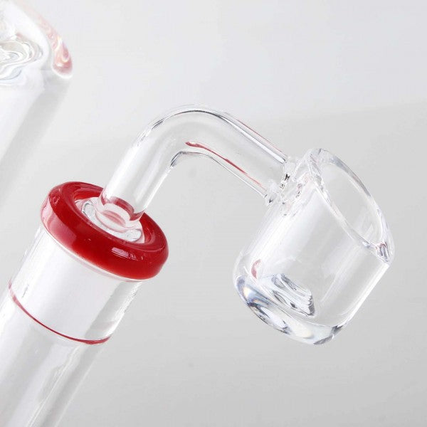 Black Leaf ''Fish'' Dab Rig Bong Red • Buy Now | Puff Puff Palace