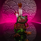 Black Leaf ''Frog King'' Small Glass Bong