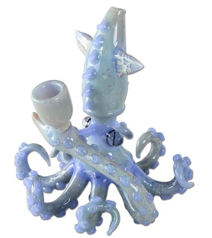 Black Leaf ''Octopus II'' Glass bong Blue