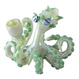 Black Leaf ''Octopus I'' Glass Bong Green