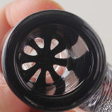 Black Leaf Herb Bowl With Integrated Screen Black