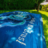 Black Leaf ''QingLong'' 420 Style Tapestry