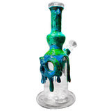 Black Sheep ''Dripping Skull'' Blue Clay Bong