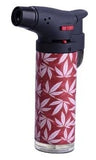 Blue Flame ''Leaves'' Single Torch Lighter - Colour Mix