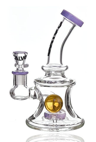 Calvo ''Mystic Orb'' Glass Bong Purple