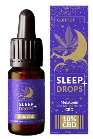 Cannaline Full Spectrum CBD Oil Melatonine Sleep Drops