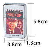 Champ High ''AC/DC'' Flint Lighter - Grey