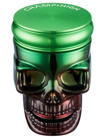 Champ High ''Skull'' Metal Grinder 42mm - Green/Black