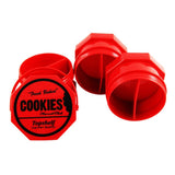Cookies 3 Parts Red Stacked Storage Jar