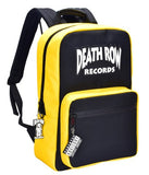 Death Row Records Smell Proof Throw Backpack - Black/Yellow