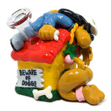 Dogg Lbs ''Doggystyle'' Clay/Glass Dog House Bong