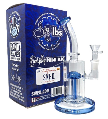 Dogg Lbs ''Everyday Mini Rig'' Percolator Glass Bong