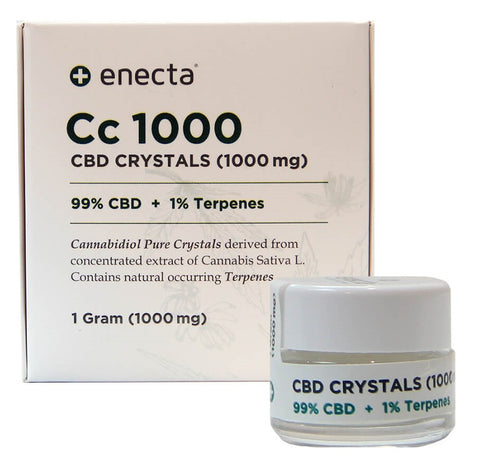 Enecta 'CC1000'' 99% CBD/Terpenes Crystals
