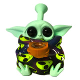 Urban Crew ''Flashy Alien'' Silicone Pipe