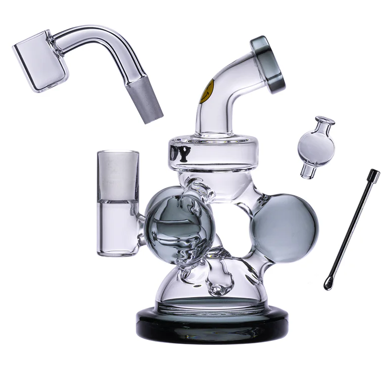 Goody Glass ''Atom'' Mini Glass Dab Rig • Buy Now | Puff Puff Palace