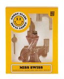 Goody Glass ''Miss Swiss'' Mini Dab Rig - Pink