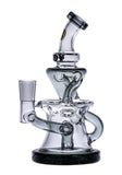 Goody Glass ''Miss Swiss'' Mini Dab Rig - Smoke