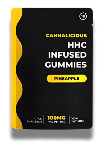 Cannalicious HHC gummies 100mg - Multiple Flavours