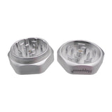 Happease ''Katana'' Aluminium Grinder Silver (60mm)