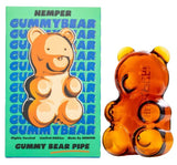 Hemper ''Gummy Bear'' Glass Hand Smoking Pipe Amber