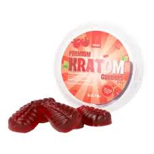 Premium Kratom ''Energize'' Cherry Gummy - 6pcs