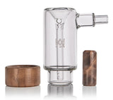MJ Arsenal ''Steamboat'' Glass/Wood Bubbler