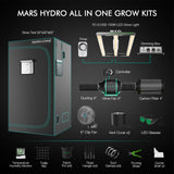 MarsHydro FC 1500E Light 80x80x160cm Complete Grow Tent Kit