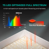 MarsHydro TSW 2000 LED Light 120x120x200cm Full Grow Tent Kit