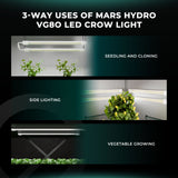 MarsHydro VG80 80W 4ft LED T5 Plant Grow Lights Indoor Veg & Seedling