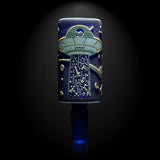 Milkyway ''Space Extraction'' XL Glass Bong Bowl (14mm) - Blue