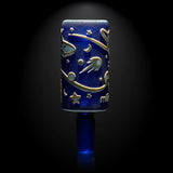 Milkyway ''Space Extraction'' XL Glass Bong Bowl (14mm) - Blue