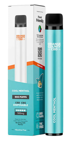 Orange County CBD/CBG Vape 3ml - Cool Mint