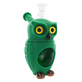 Urban Crew ''Green Owl'' Silicone Pipe