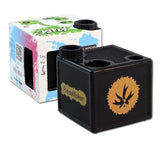 Piecemaker ''Cube'' Silicone Dab Rig Black